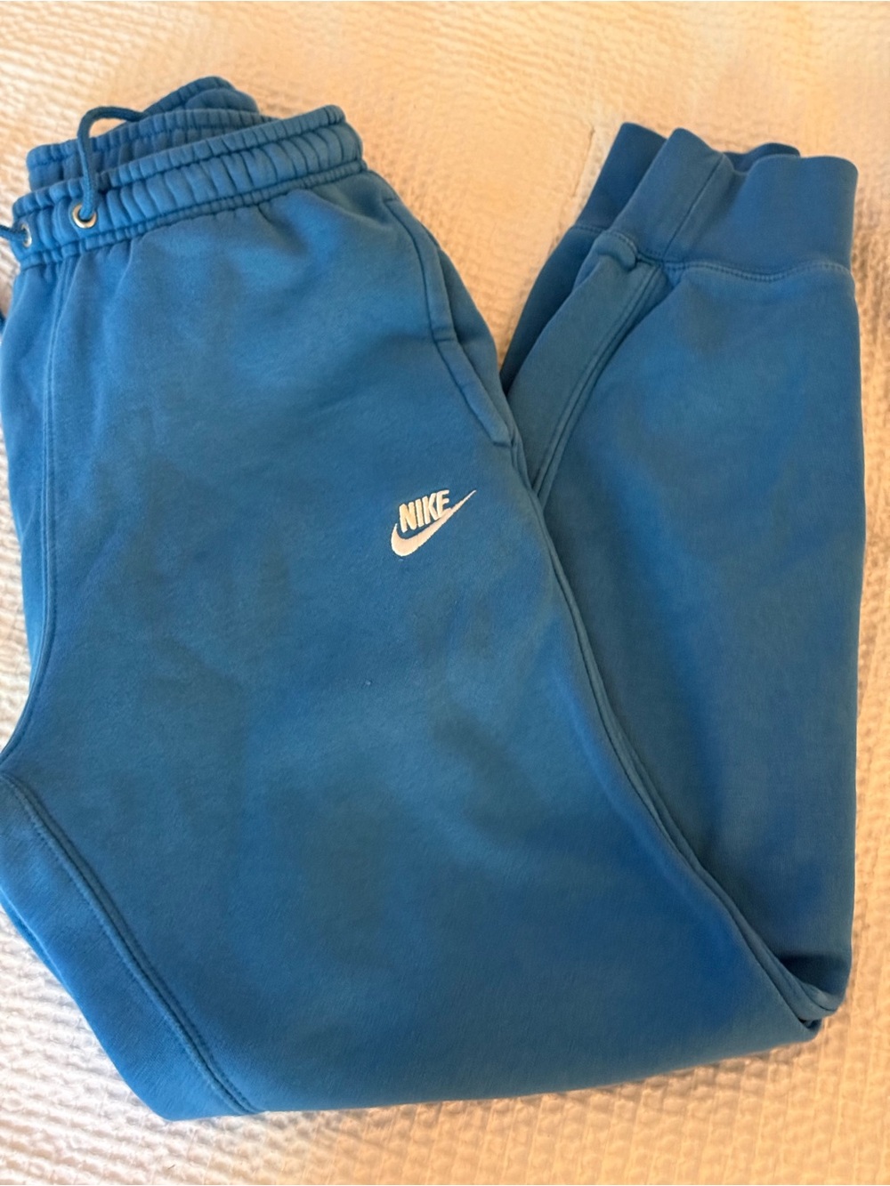 Nike Blue Fleece Jogger Pants